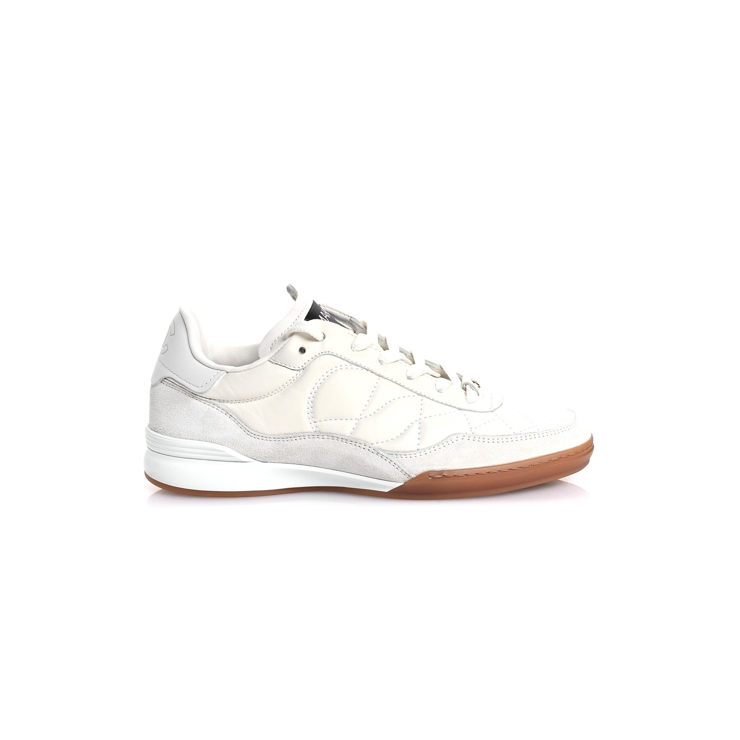 Ch*el suede calfskin quilted sneakers 36 g45336